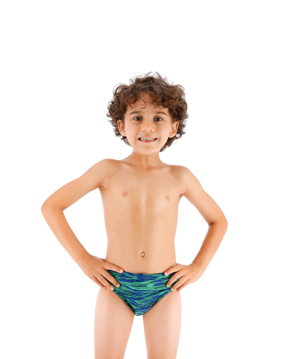 Durafast Elite® Boy's Brief Swimsuit - Fizzy 25 Durafast Elite® Boy's Brief Swimsuit - Fizzy