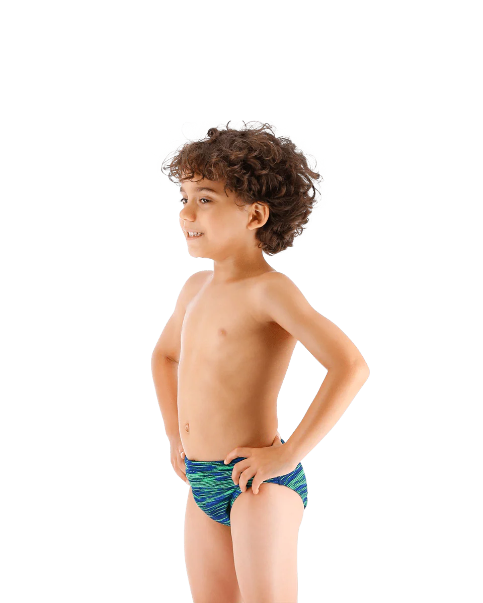 Durafast Elite® Boy's Brief Swimsuit - Fizzy 26 Durafast Elite® Boy's Brief Swimsuit - Fizzy