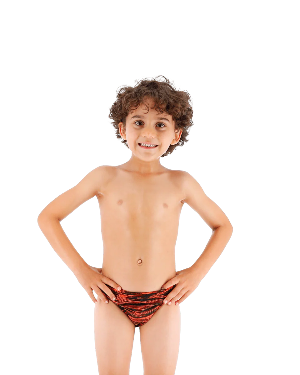 Durafast Elite® Boy's Brief Swimsuit - Fizzy 7 Durafast Elite® Boy's Brief Swimsuit - Fizzy