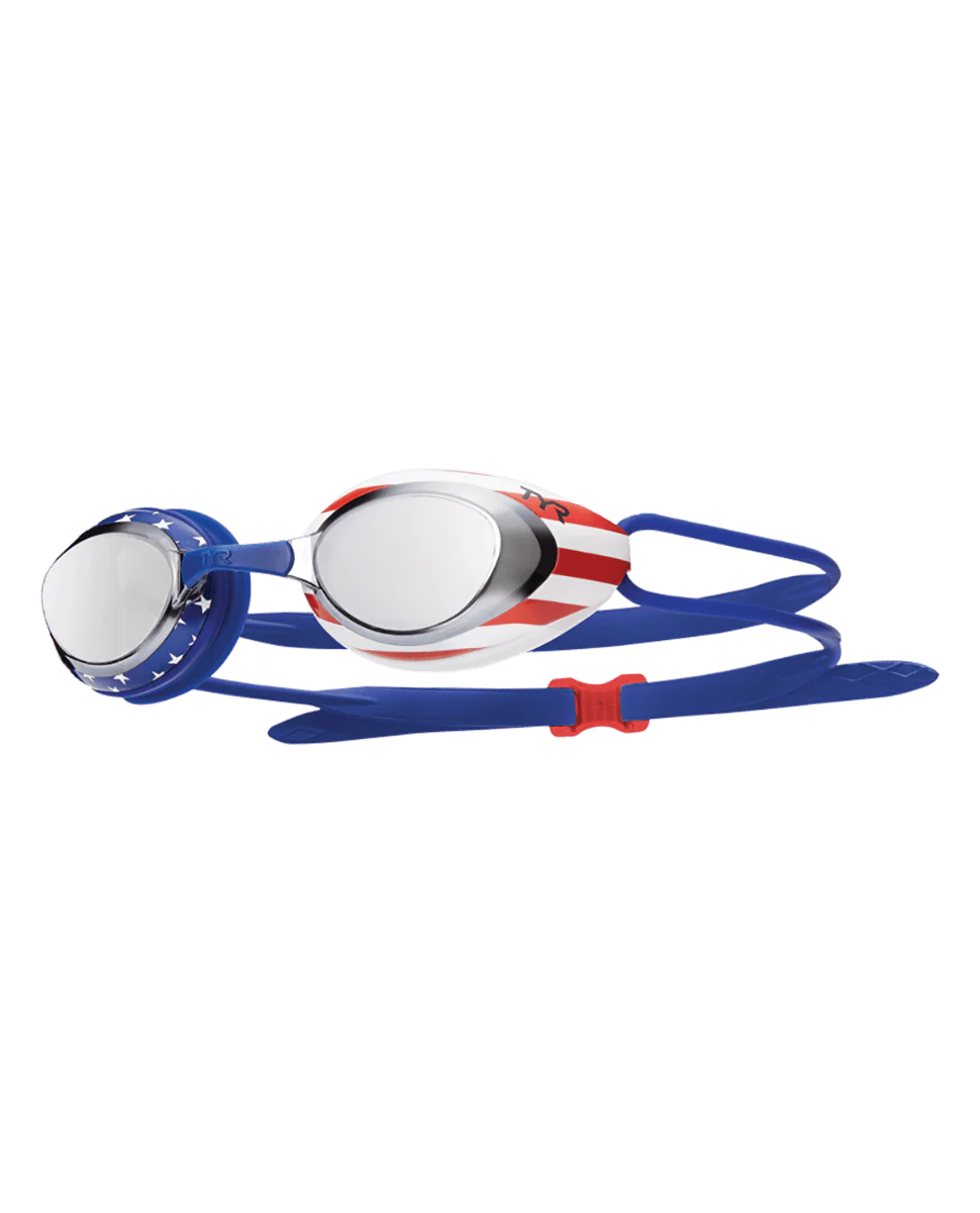 Adult Blackhawk Mirrored Racing Goggles 6 Adult Blackhawk Mirrored Racing Goggles