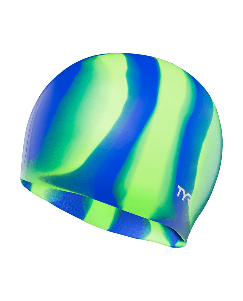 Adult Silicone Swim Cap - Multi-Color