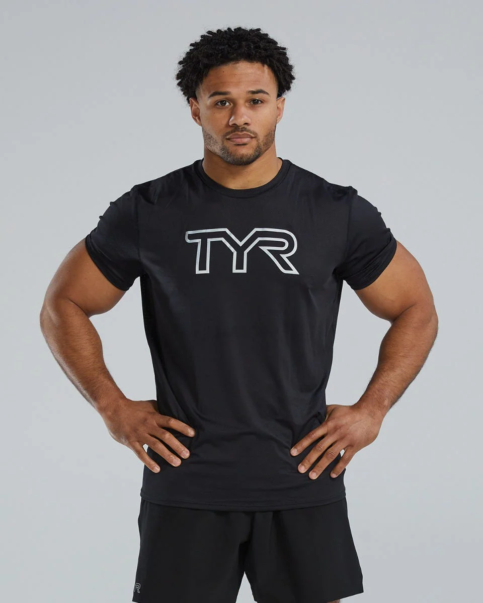 Airtec™ Men's Big Logo Tee - Solid / Heather