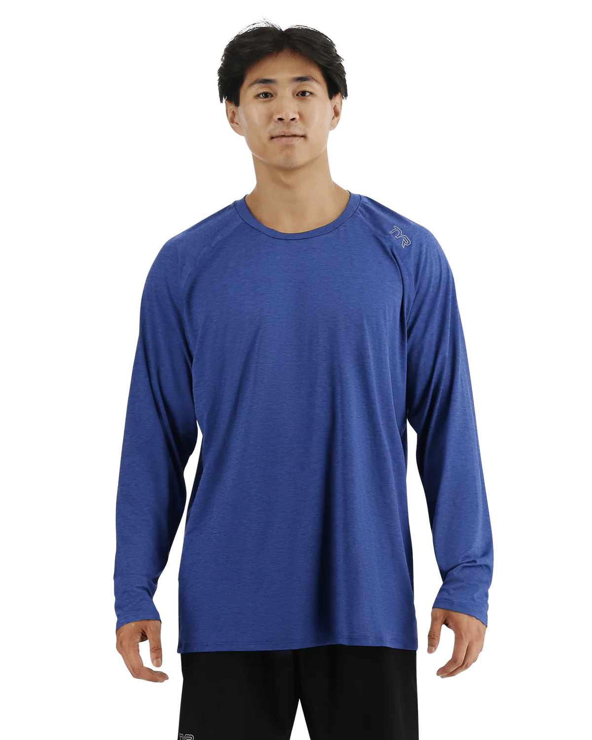 ClimaDry™ Men's Raglan Long Sleeve Tech Tee - Solid / Heather