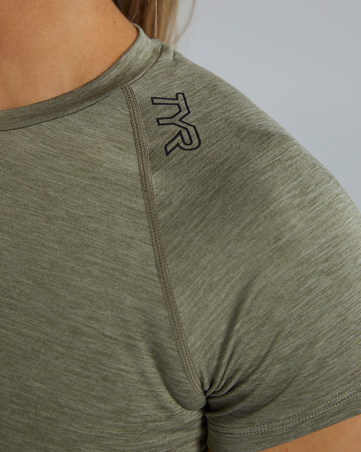 ClimaDry™ Women's Raglan Tee - Solid / Heather 13 ClimaDry™ Women's Raglan Tee - Solid / Heather