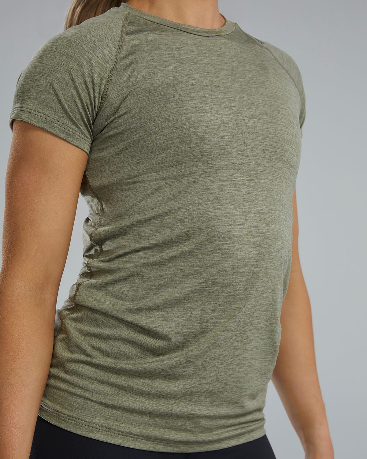 ClimaDry™ Women's Raglan Tee - Solid / Heather 14 ClimaDry™ Women's Raglan Tee - Solid / Heather