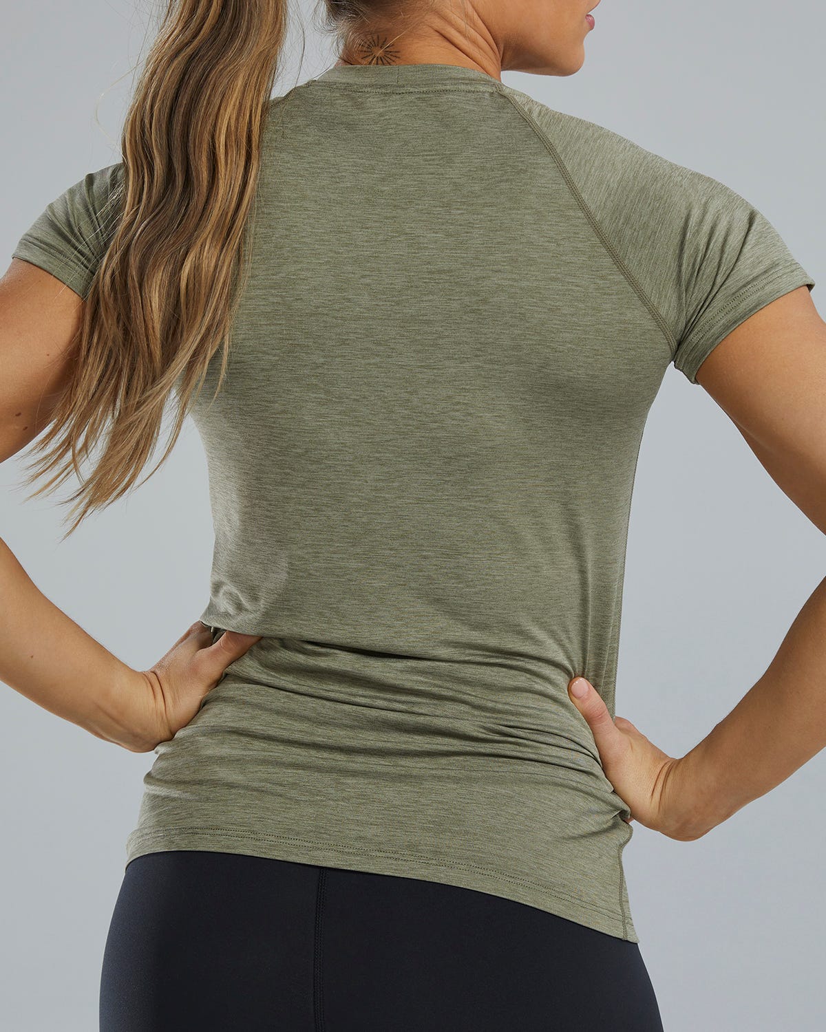 ClimaDry™ Women's Raglan Tee - Solid / Heather 15 ClimaDry™ Women's Raglan Tee - Solid / Heather