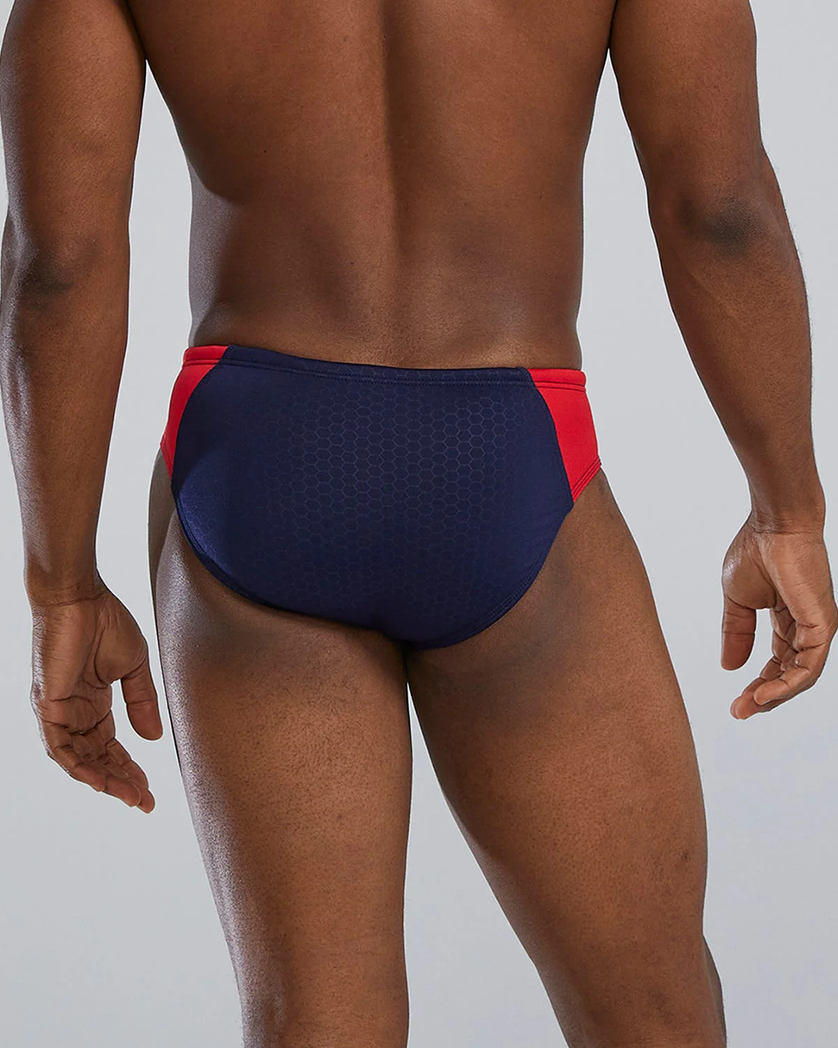 Durafast Elite® Men's Blade Splice Brief Swimsuit - Hexa 30 Durafast Elite® Men's Blade Splice Brief Swimsuit - Hexa