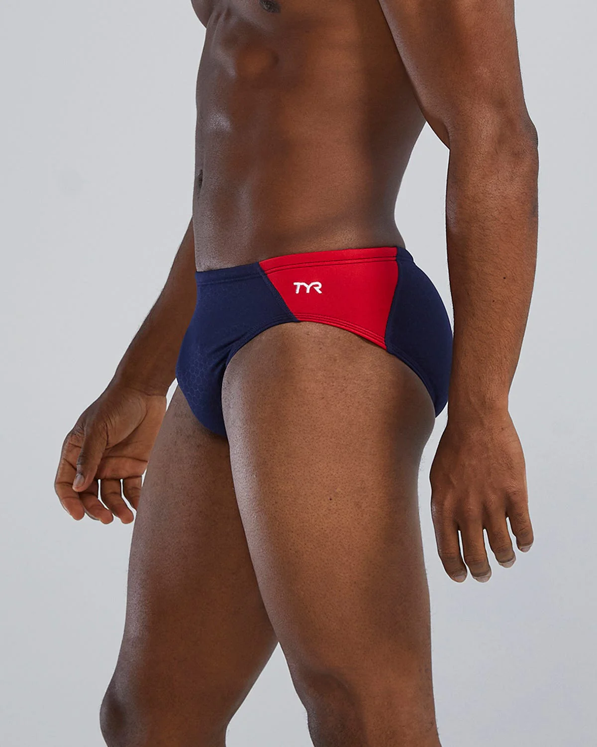 Durafast Elite® Men's Blade Splice Brief Swimsuit - Hexa 31 Durafast Elite® Men's Blade Splice Brief Swimsuit - Hexa
