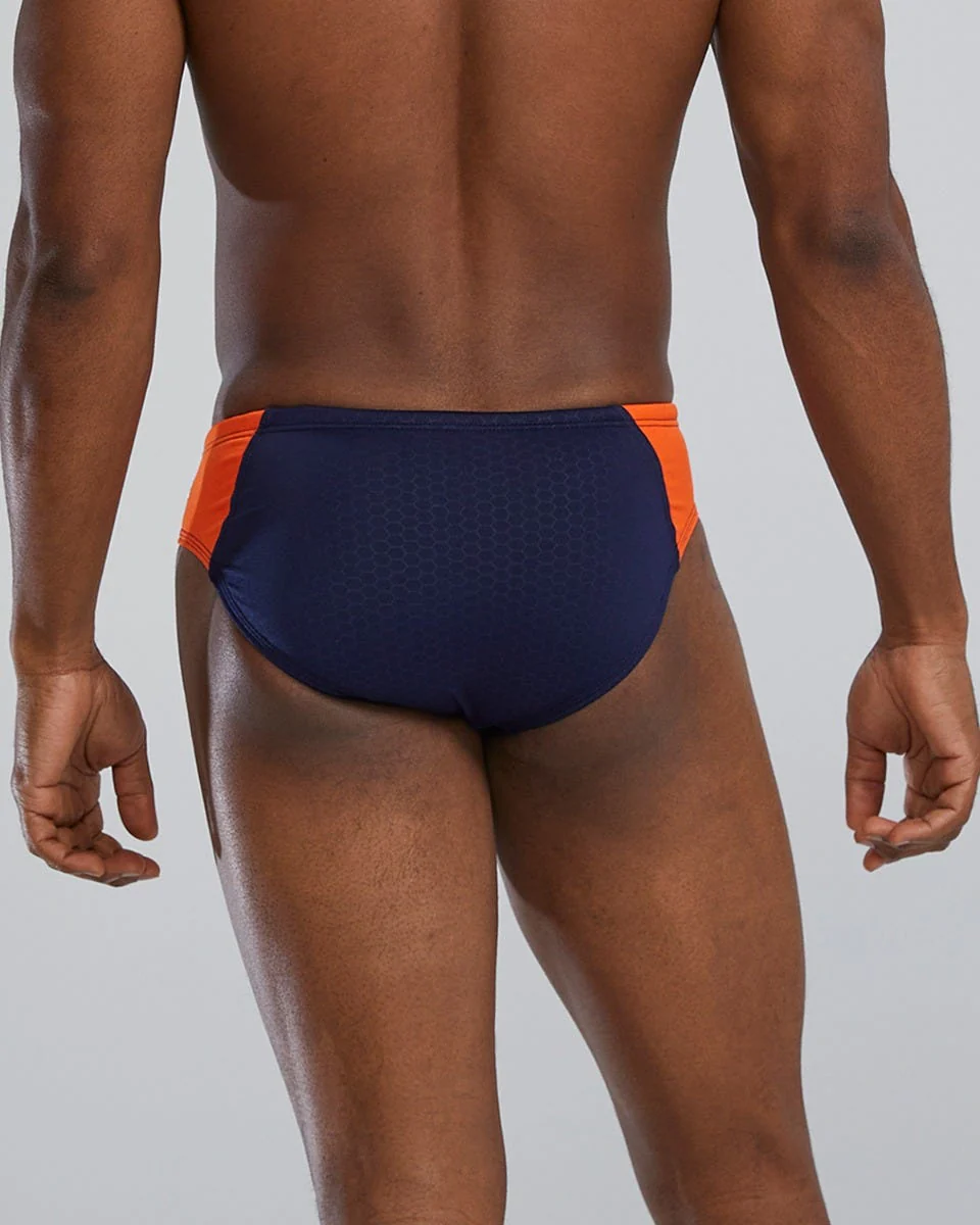 Durafast Elite® Men's Blade Splice Brief Swimsuit - Hexa 34 Durafast Elite® Men's Blade Splice Brief Swimsuit - Hexa