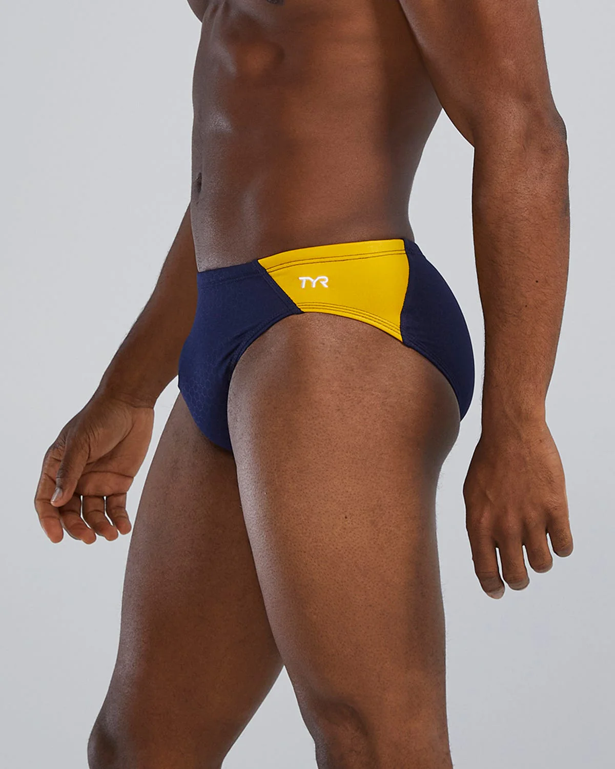 Durafast Elite® Men's Blade Splice Brief Swimsuit - Hexa 41 Durafast Elite® Men's Blade Splice Brief Swimsuit - Hexa