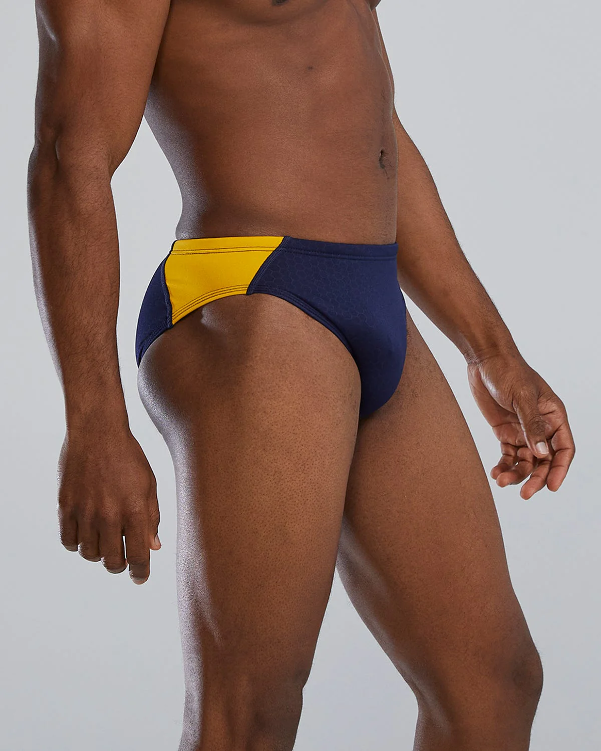 Durafast Elite® Men's Blade Splice Brief Swimsuit - Hexa 42 Durafast Elite® Men's Blade Splice Brief Swimsuit - Hexa