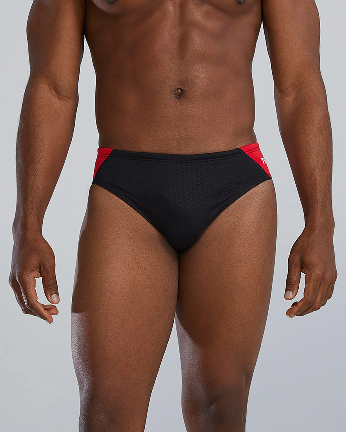 Durafast Elite® Men's Blade Splice Brief Swimsuit - Hexa 5 Durafast Elite® Men's Blade Splice Brief Swimsuit - Hexa