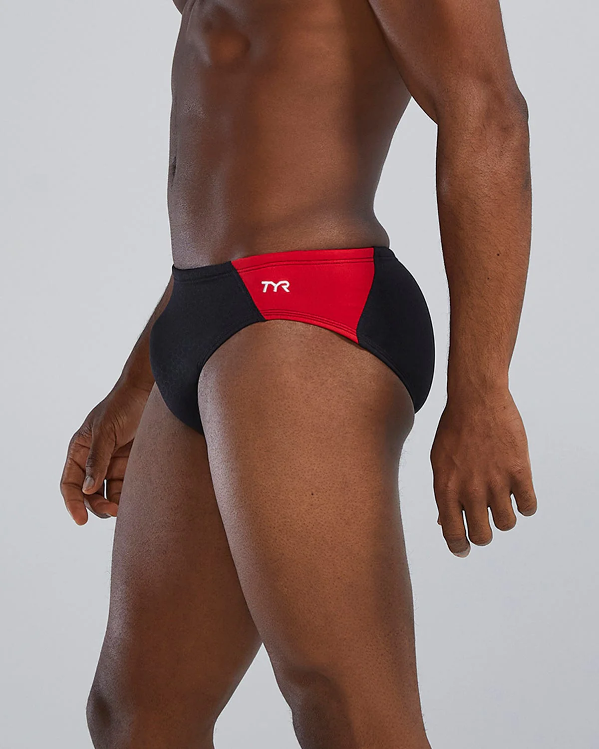 Durafast Elite® Men's Blade Splice Brief Swimsuit - Hexa 7 Durafast Elite® Men's Blade Splice Brief Swimsuit - Hexa