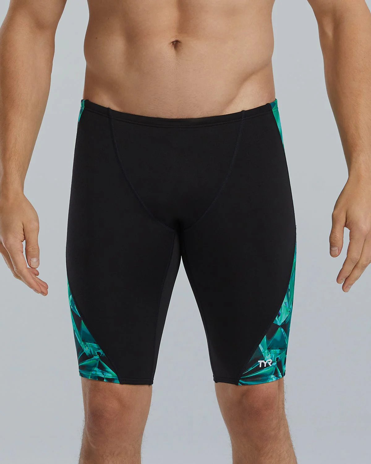 Durafast Elite® Men's Blade Splice Jammer Swimsuit - Crystalized 11 Durafast Elite® Men's Blade Splice Jammer Swimsuit - Crystalized