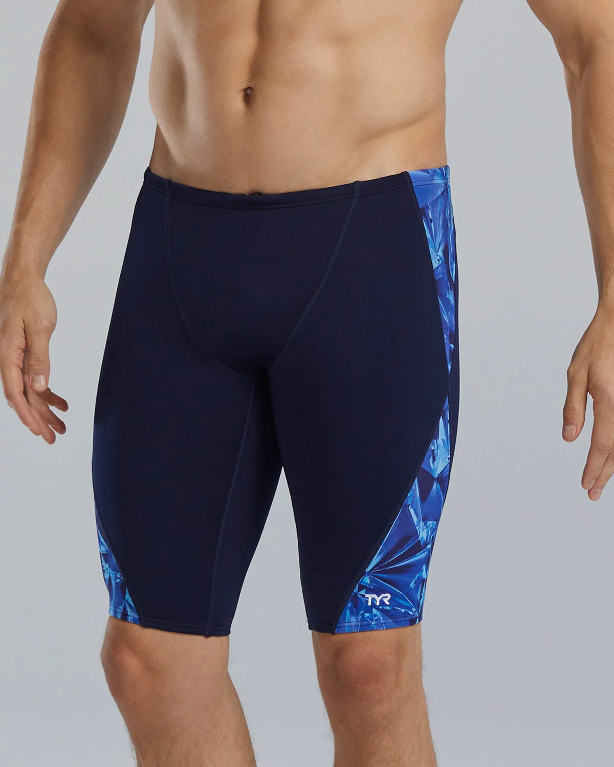 Durafast Elite® Men's Blade Splice Jammer Swimsuit - Crystalized 17 Durafast Elite® Men's Blade Splice Jammer Swimsuit - Crystalized