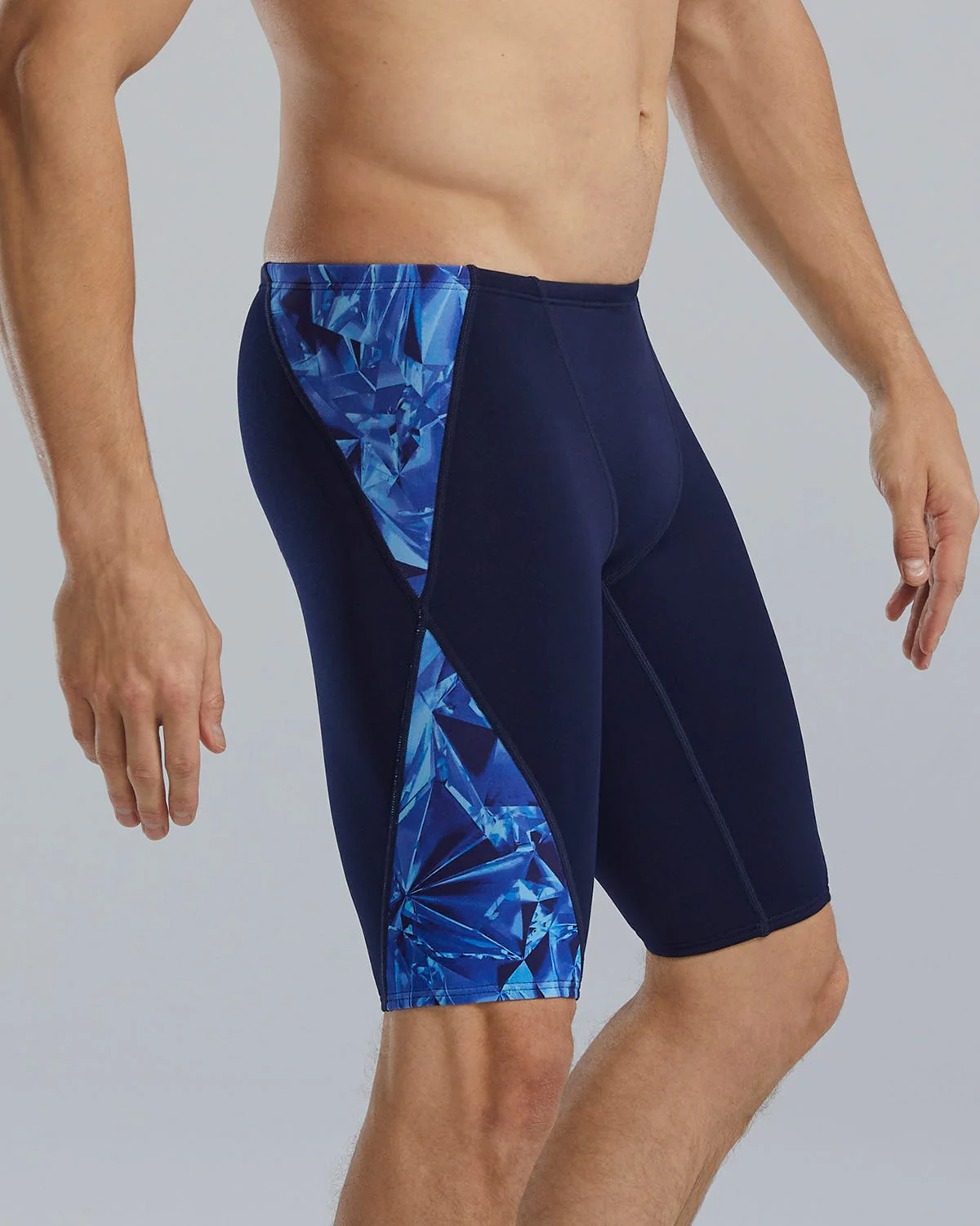 Durafast Elite® Men's Blade Splice Jammer Swimsuit - Crystalized 20 Durafast Elite® Men's Blade Splice Jammer Swimsuit - Crystalized