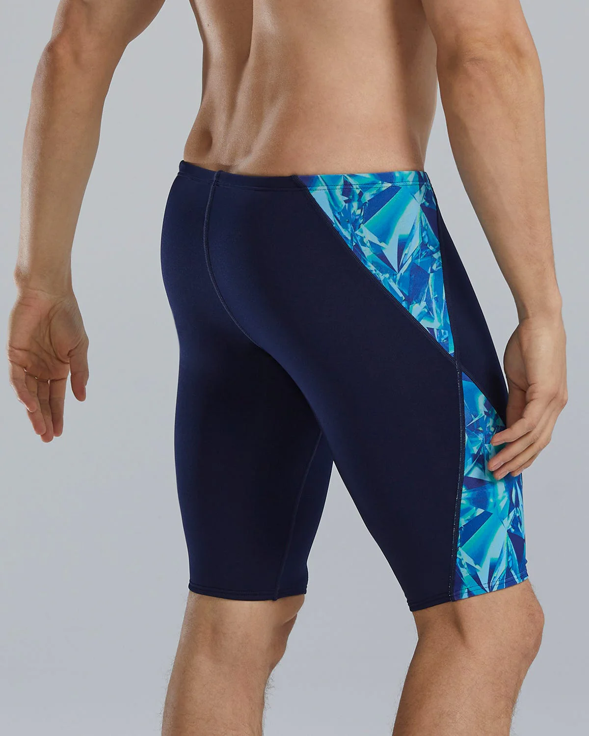Durafast Elite® Men's Blade Splice Jammer Swimsuit - Crystalized 28 Durafast Elite® Men's Blade Splice Jammer Swimsuit - Crystalized