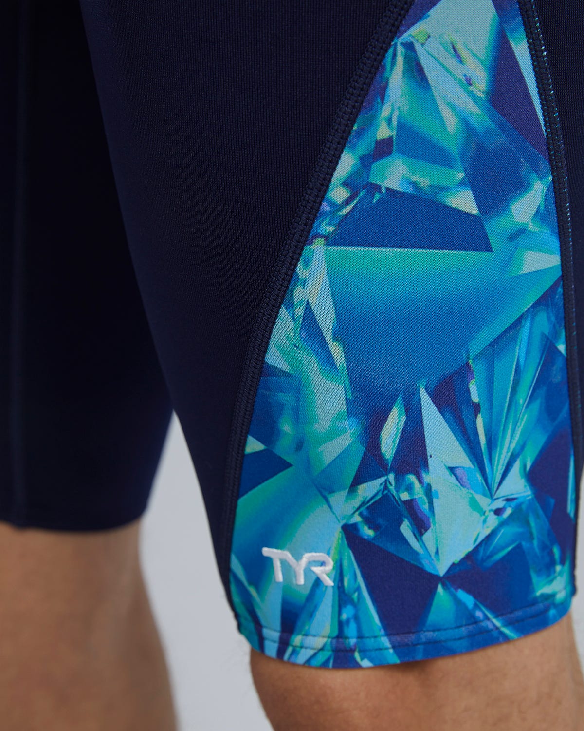 Durafast Elite® Men's Blade Splice Jammer Swimsuit - Crystalized 31 Durafast Elite® Men's Blade Splice Jammer Swimsuit - Crystalized