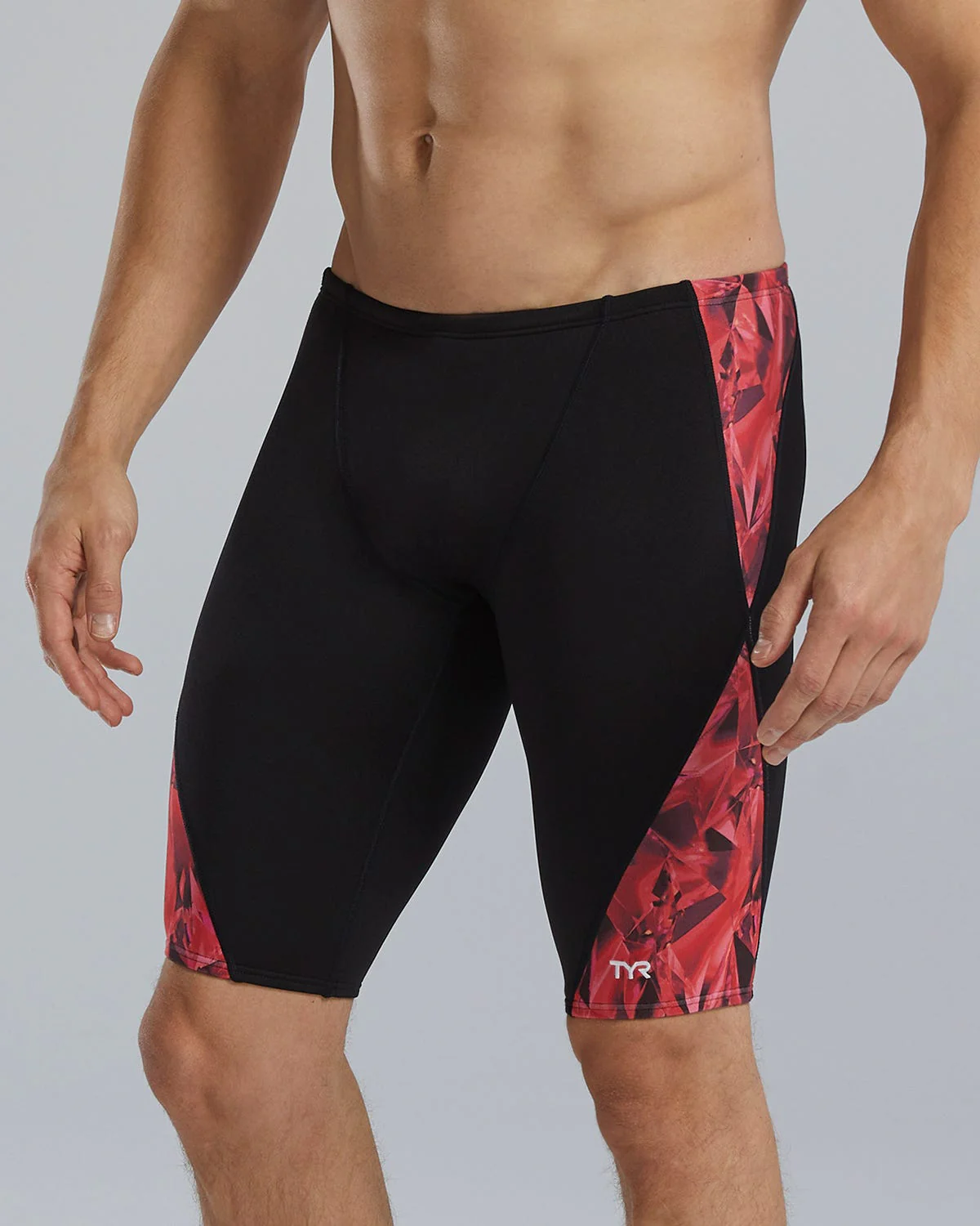 Durafast Elite® Men's Blade Splice Jammer Swimsuit - Crystalized 33 Durafast Elite® Men's Blade Splice Jammer Swimsuit - Crystalized