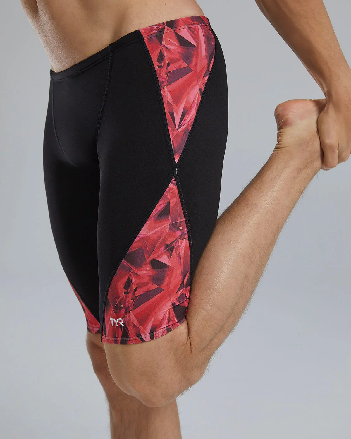 Durafast Elite® Men's Blade Splice Jammer Swimsuit - Crystalized 38 Durafast Elite® Men's Blade Splice Jammer Swimsuit - Crystalized