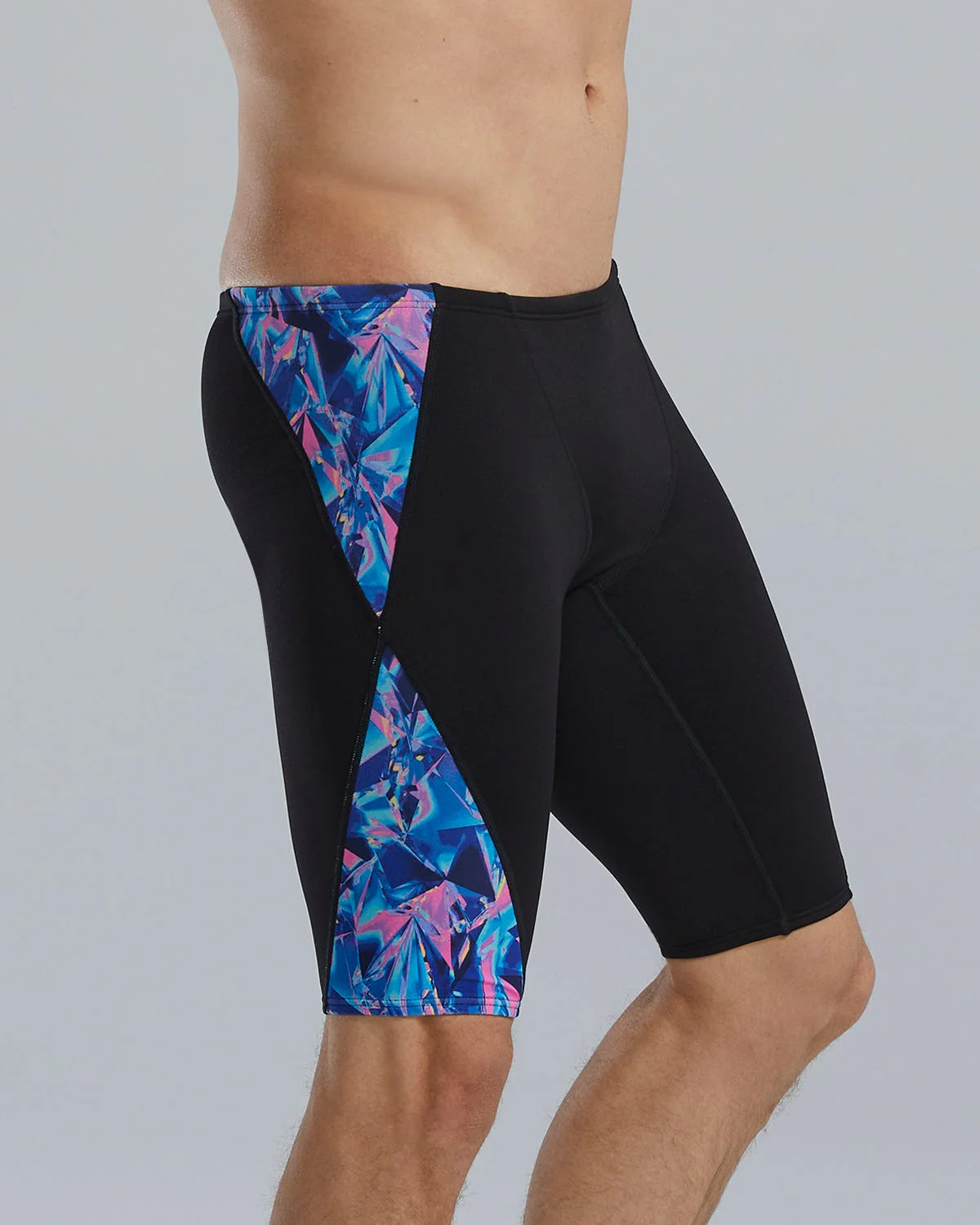 Durafast Elite® Men's Blade Splice Jammer Swimsuit - Crystalized 4 Durafast Elite® Men's Blade Splice Jammer Swimsuit - Crystalized