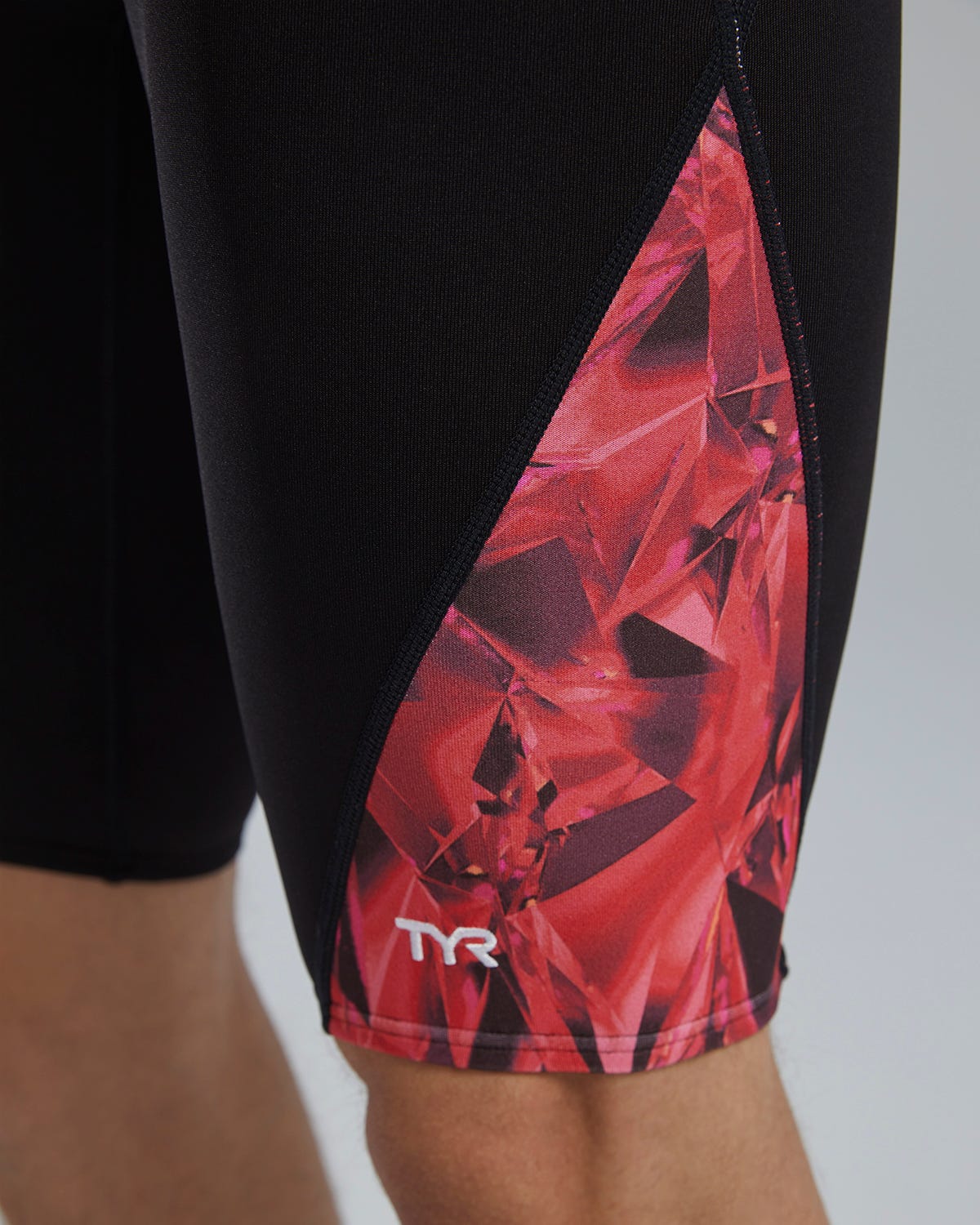 Durafast Elite® Men's Blade Splice Jammer Swimsuit - Crystalized 40 Durafast Elite® Men's Blade Splice Jammer Swimsuit - Crystalized