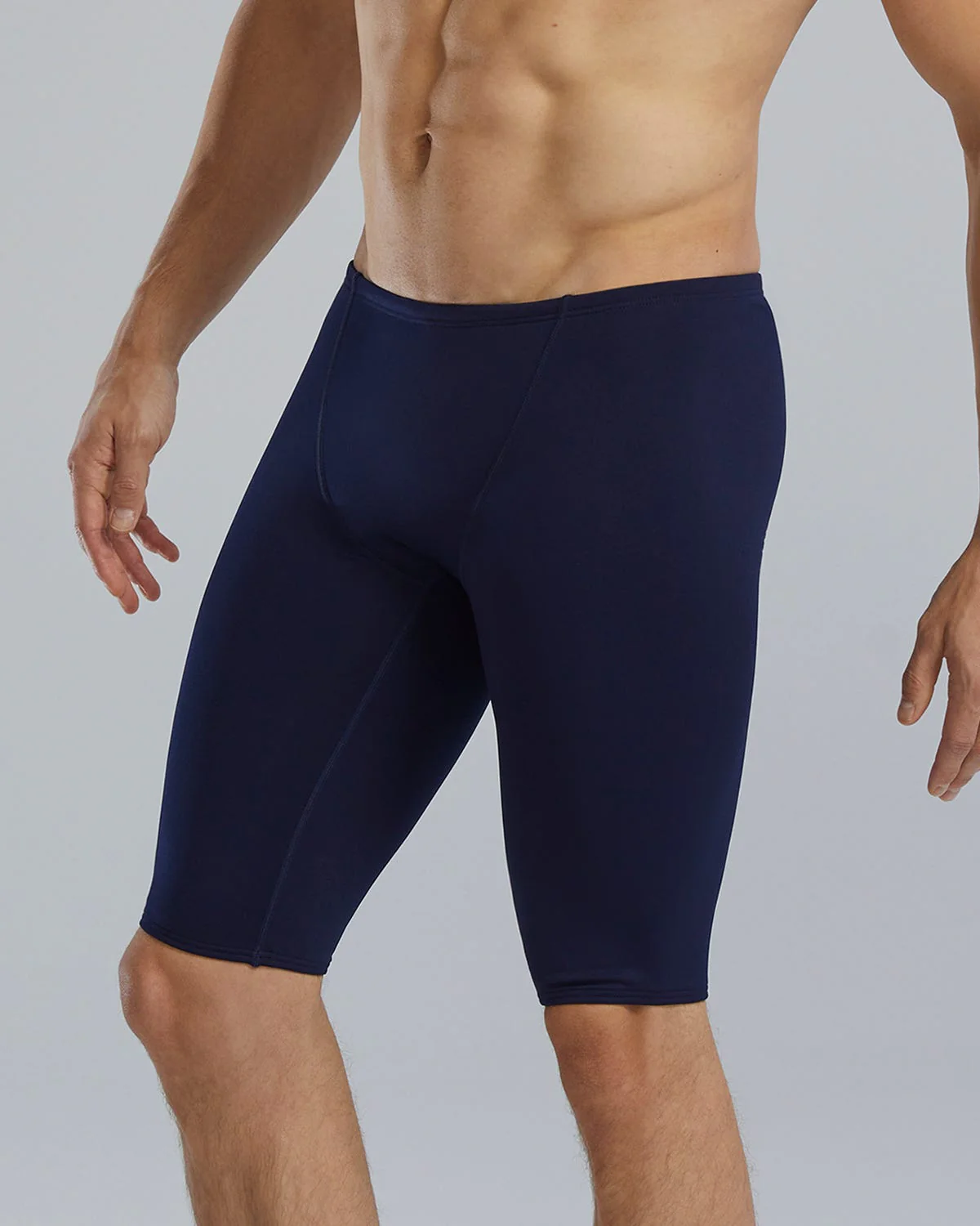 Durafast Elite® Men's Large Logo Jammer Swimsuit - Solid 11 Durafast Elite® Men's Large Logo Jammer Swimsuit - Solid