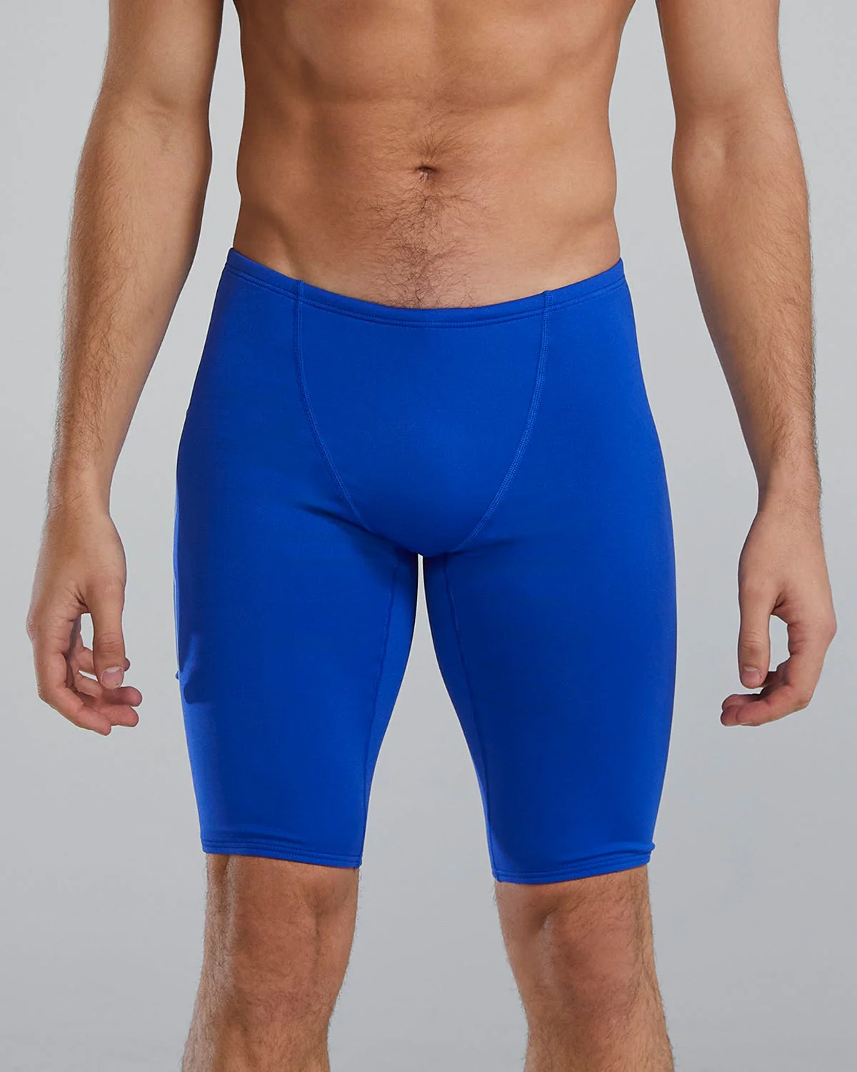 Durafast Elite® Men's Large Logo Jammer Swimsuit - Solid 1 Durafast Elite® Men's Large Logo Jammer Swimsuit - Solid