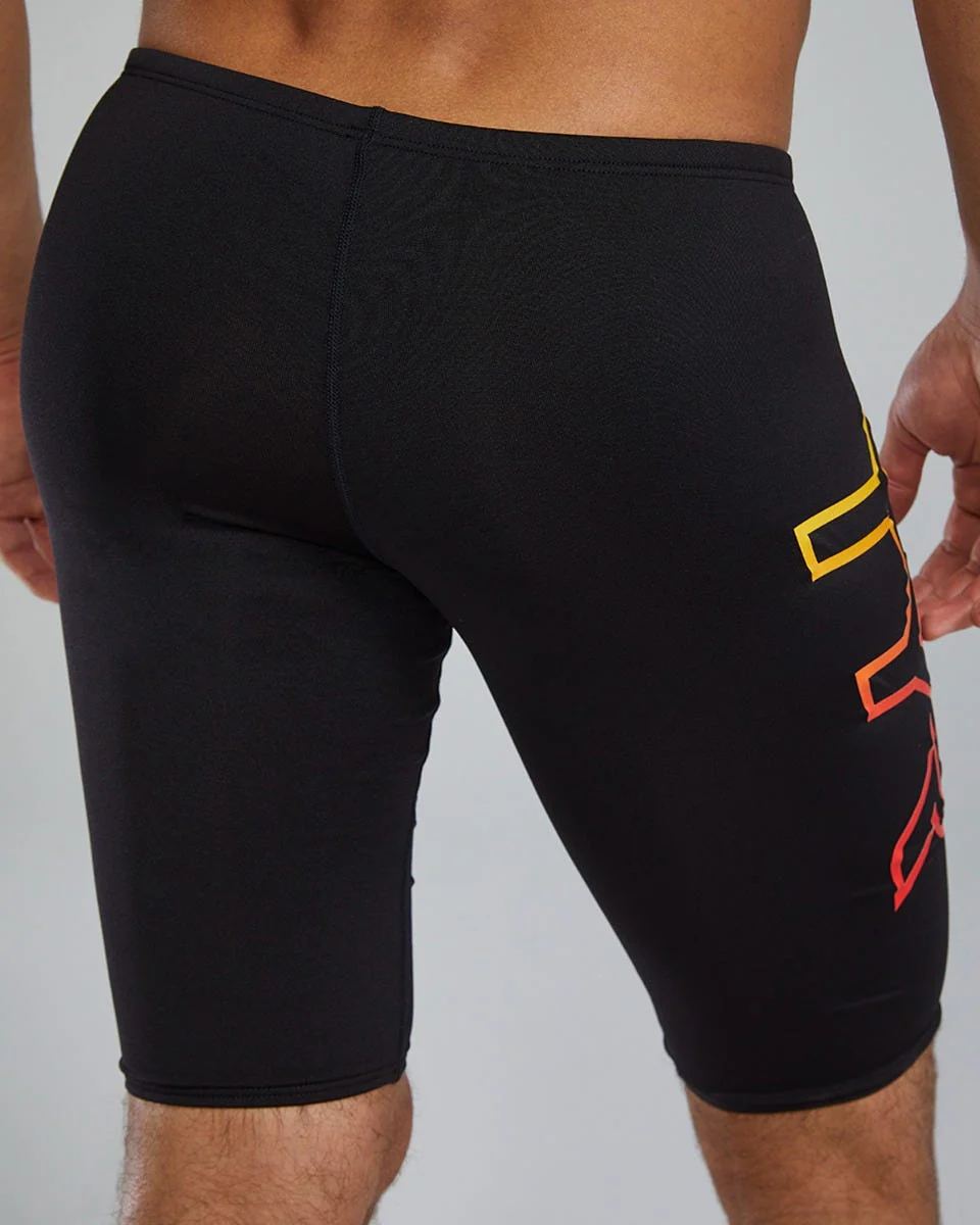 Durafast Elite® Men's Large Logo Jammer Swimsuit - Solid 15 Durafast Elite® Men's Large Logo Jammer Swimsuit - Solid