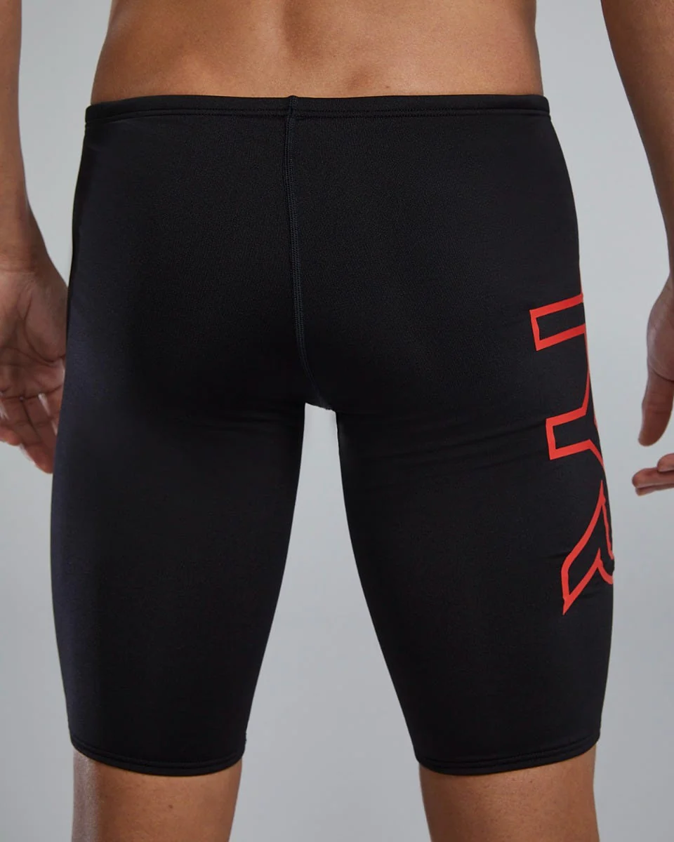 Durafast Elite® Men's Large Logo Jammer Swimsuit - Solid 22 Durafast Elite® Men's Large Logo Jammer Swimsuit - Solid