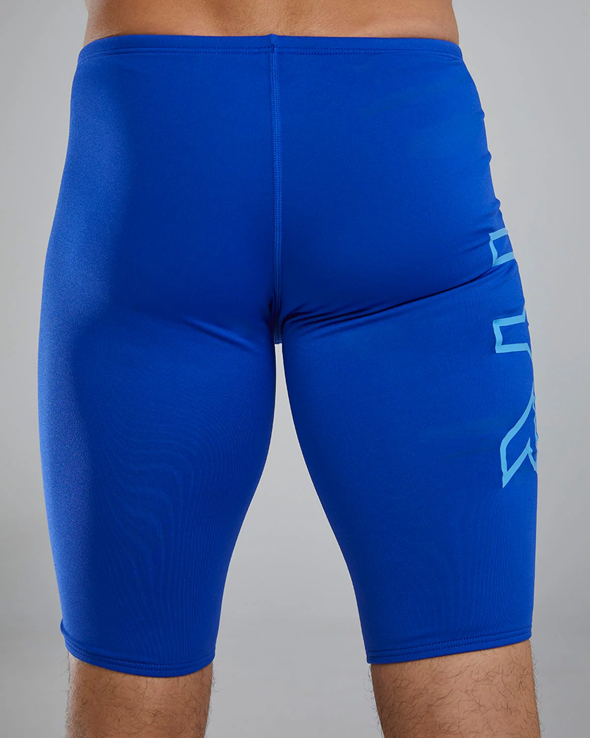 Durafast Elite® Men's Large Logo Jammer Swimsuit - Solid 7 Durafast Elite® Men's Large Logo Jammer Swimsuit - Solid