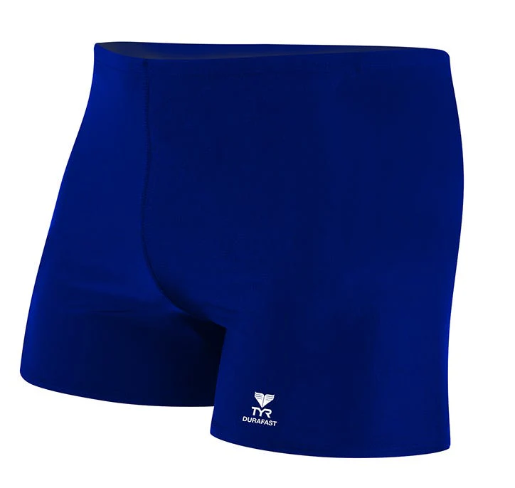 Durafast Elite® Men'sSquare Leg Swimsuit - Solid 6 Durafast Elite® Men'sSquare Leg Swimsuit - Solid