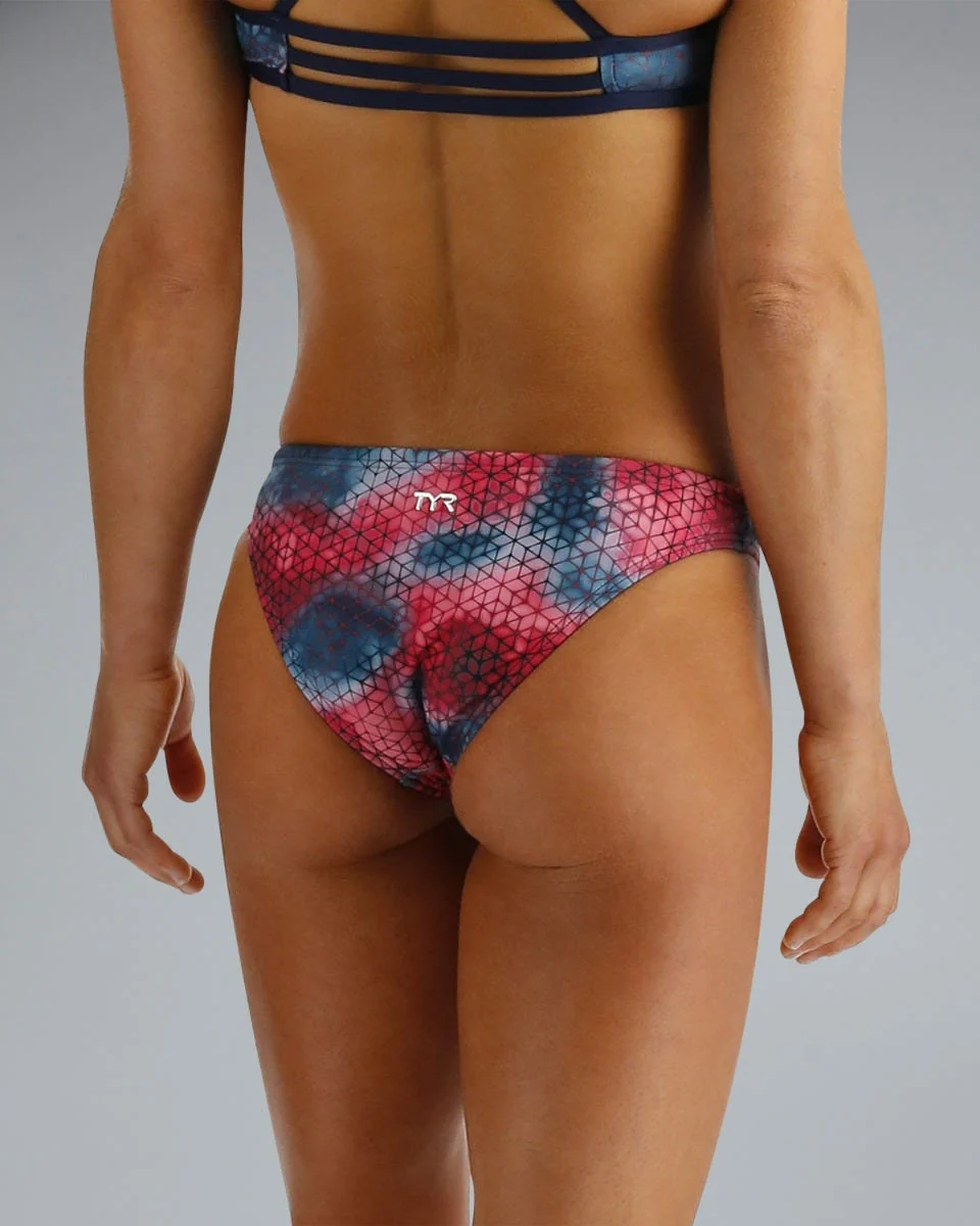 Durafast Elite® Women's Classic Mini Bikini Bottom - Starhex 2 Durafast Elite® Women's Classic Mini Bikini Bottom - Starhex