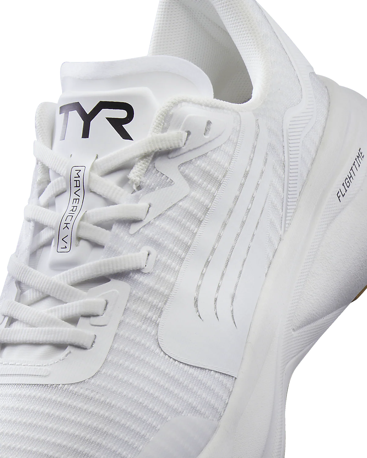 Men's Maverick-V1 Runner - White/Gum 7 Men's Maverick-V1 Runner - White/Gum
