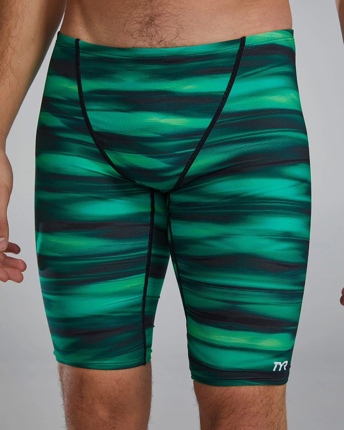 Durafast Lite® Men's Blade Splice Jammer Swimsuit - Technowave 16 Durafast Lite® Men's Blade Splice Jammer Swimsuit - Technowave