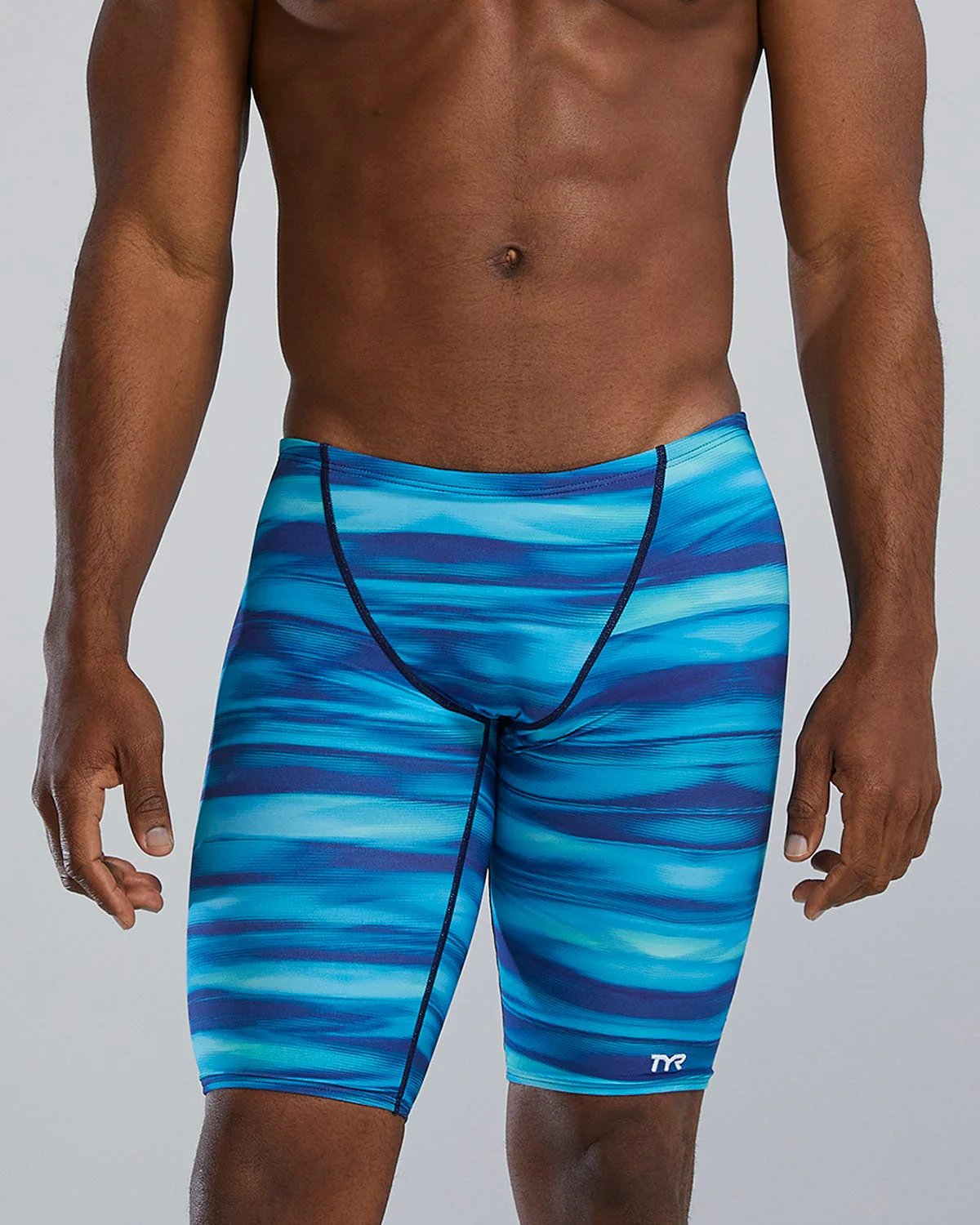 Durafast Lite® Men's Blade Splice Jammer Swimsuit - Technowave 26 Durafast Lite® Men's Blade Splice Jammer Swimsuit - Technowave