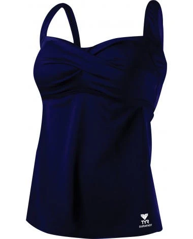 Durafast Elite® Women's Twisted Bra Tankini Plus - Solid