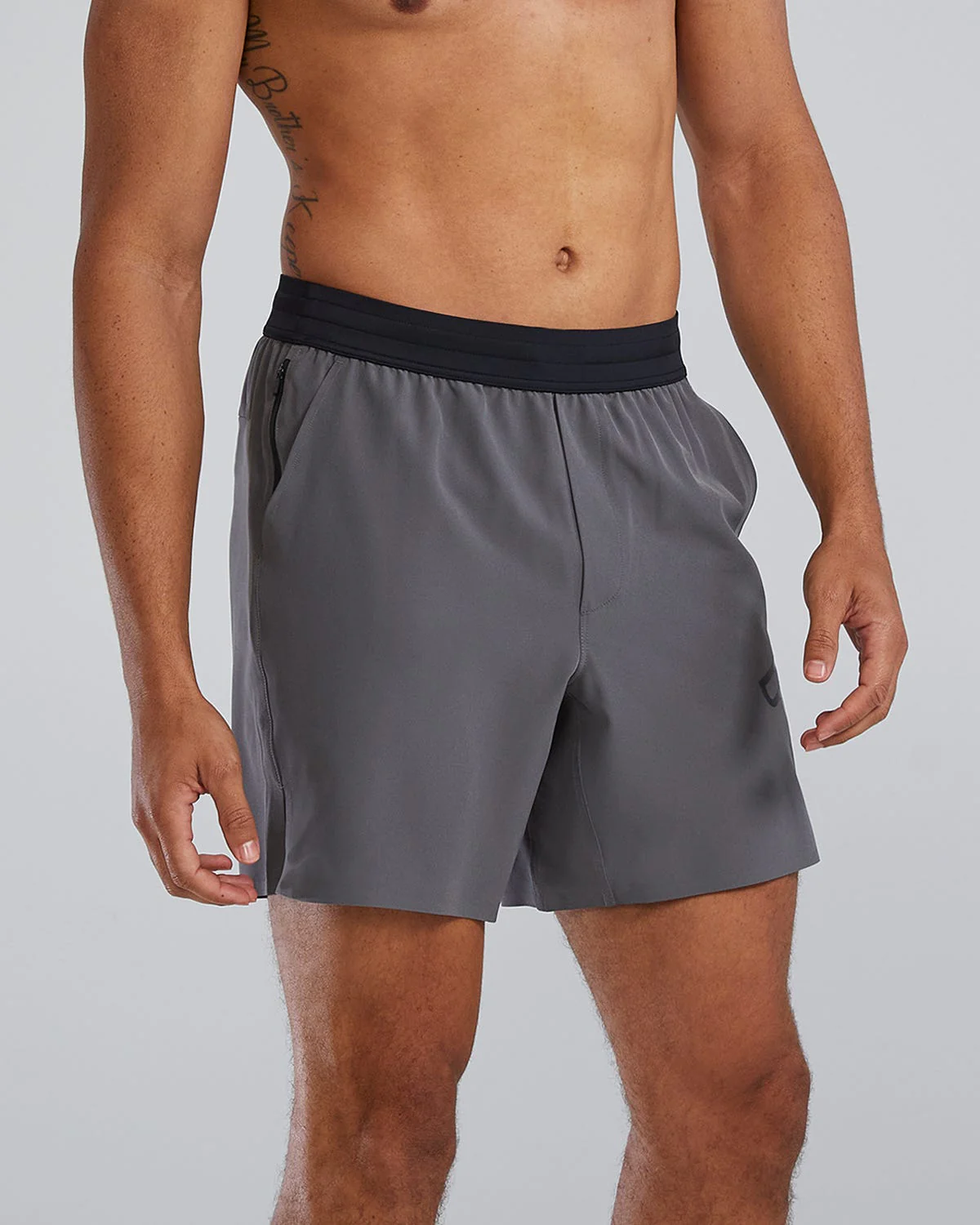 Hydrosphere™ Men's Unlined 7" Unbroken Big Logo Shorts - Solid 4 Hydrosphere™ Men's Unlined 7" Unbroken Big Logo Shorts - Solid