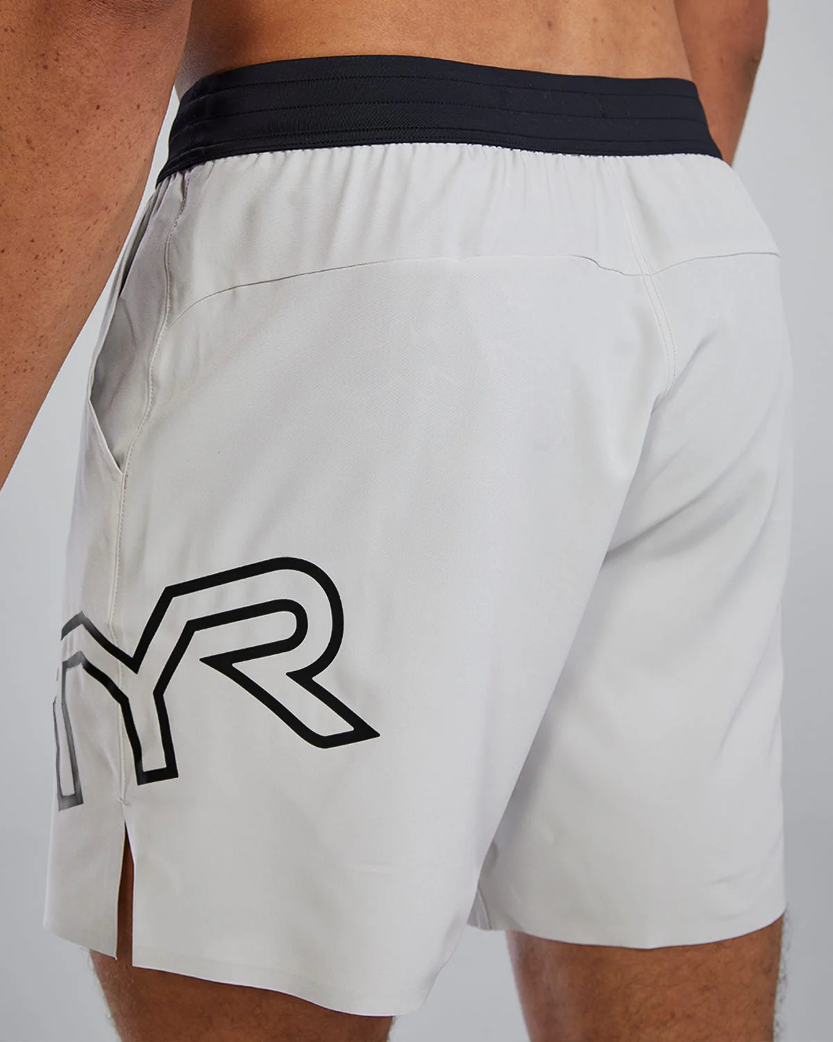 Hydrosphere™ Men's Unlined 7" Unbroken Big Logo Shorts - Solid 14 Hydrosphere™ Men's Unlined 7" Unbroken Big Logo Shorts - Solid