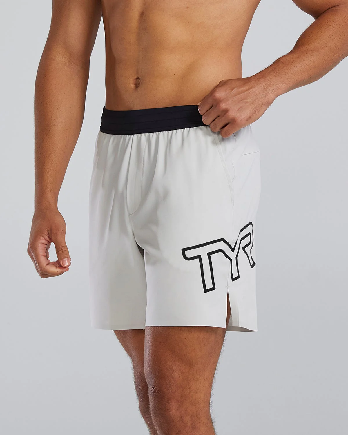 Hydrosphere™ Men's Unlined 7" Unbroken Big Logo Shorts - Solid 11 Hydrosphere™ Men's Unlined 7" Unbroken Big Logo Shorts - Solid