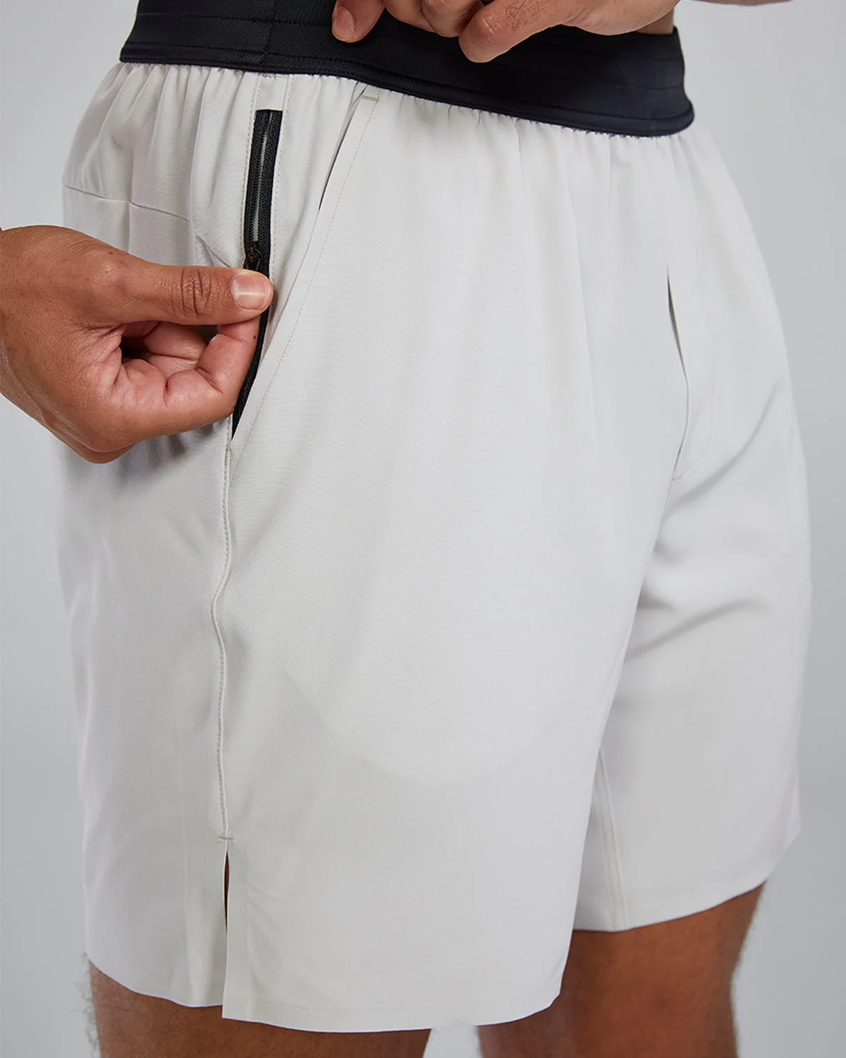 Hydrosphere™ Men's Unlined 7" Unbroken Big Logo Shorts - Solid 15 Hydrosphere™ Men's Unlined 7" Unbroken Big Logo Shorts - Solid