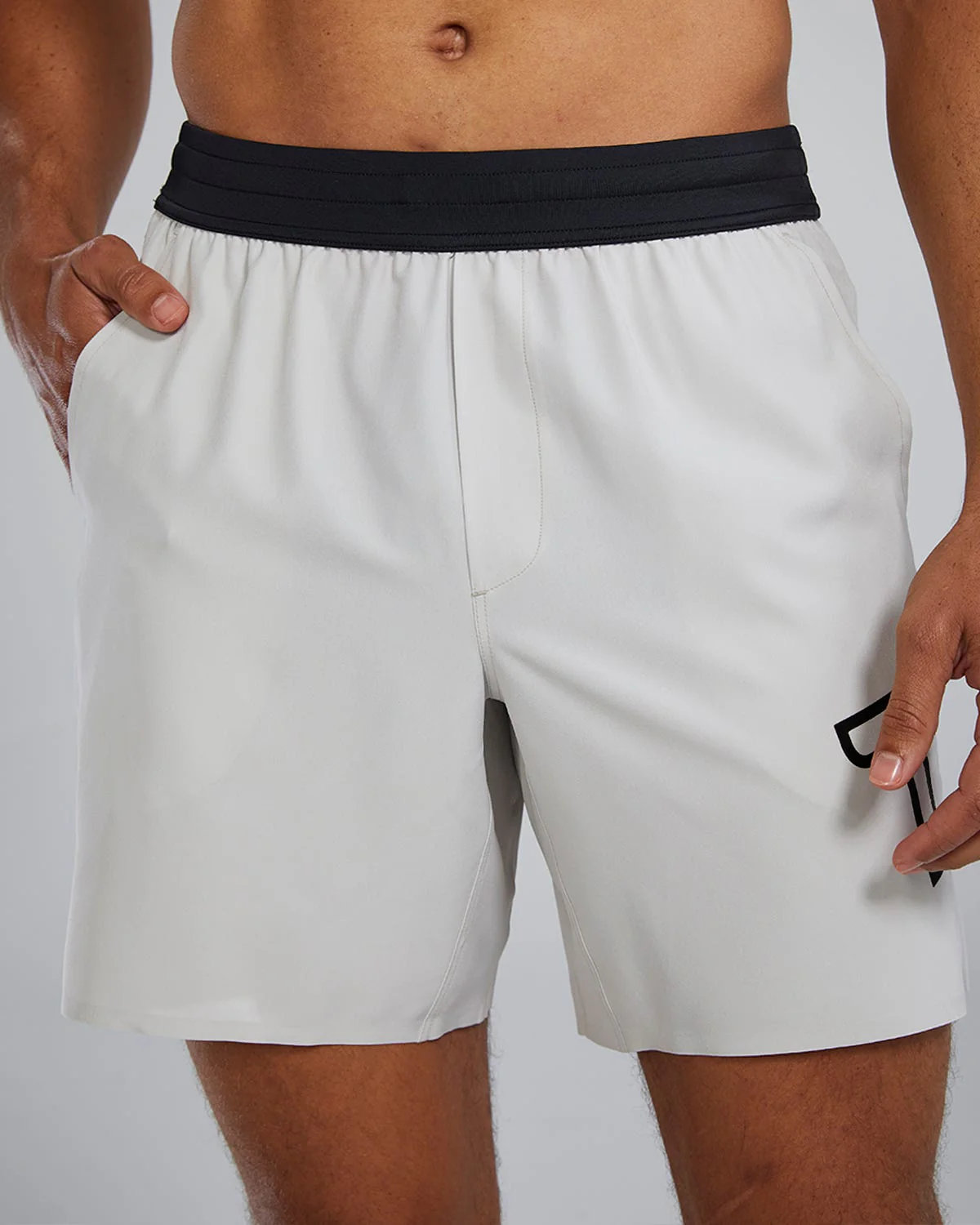 Hydrosphere™ Men's Unlined 7" Unbroken Big Logo Shorts - Solid 16 Hydrosphere™ Men's Unlined 7" Unbroken Big Logo Shorts - Solid