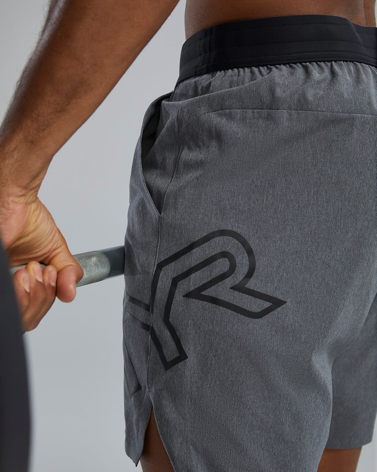 Hydrosphere™ Men's Unlined 7" Unbroken Big Logo Shorts - Solid 29 Hydrosphere™ Men's Unlined 7" Unbroken Big Logo Shorts - Solid