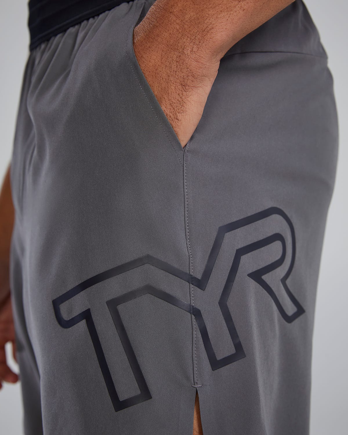 Hydrosphere™ Men's Unlined 7" Unbroken Big Logo Shorts - Solid 6 Hydrosphere™ Men's Unlined 7" Unbroken Big Logo Shorts - Solid