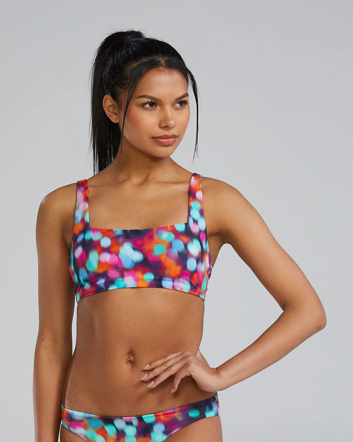 KellySquare Neck Top - PRISMATIC DAYSTAR 1 KellySquare Neck Top - PRISMATIC DAYSTAR
