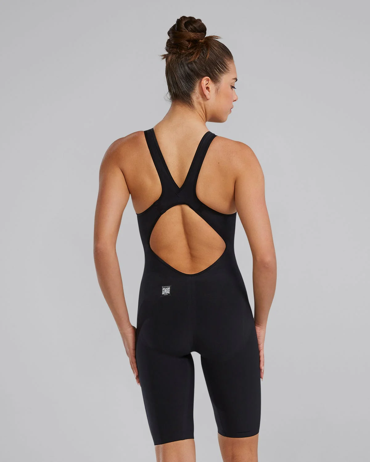 Women's Venzo Phantom Open Back Tech Suit - Solid 2 Women's Venzo Phantom Open Back Tech Suit - Solid