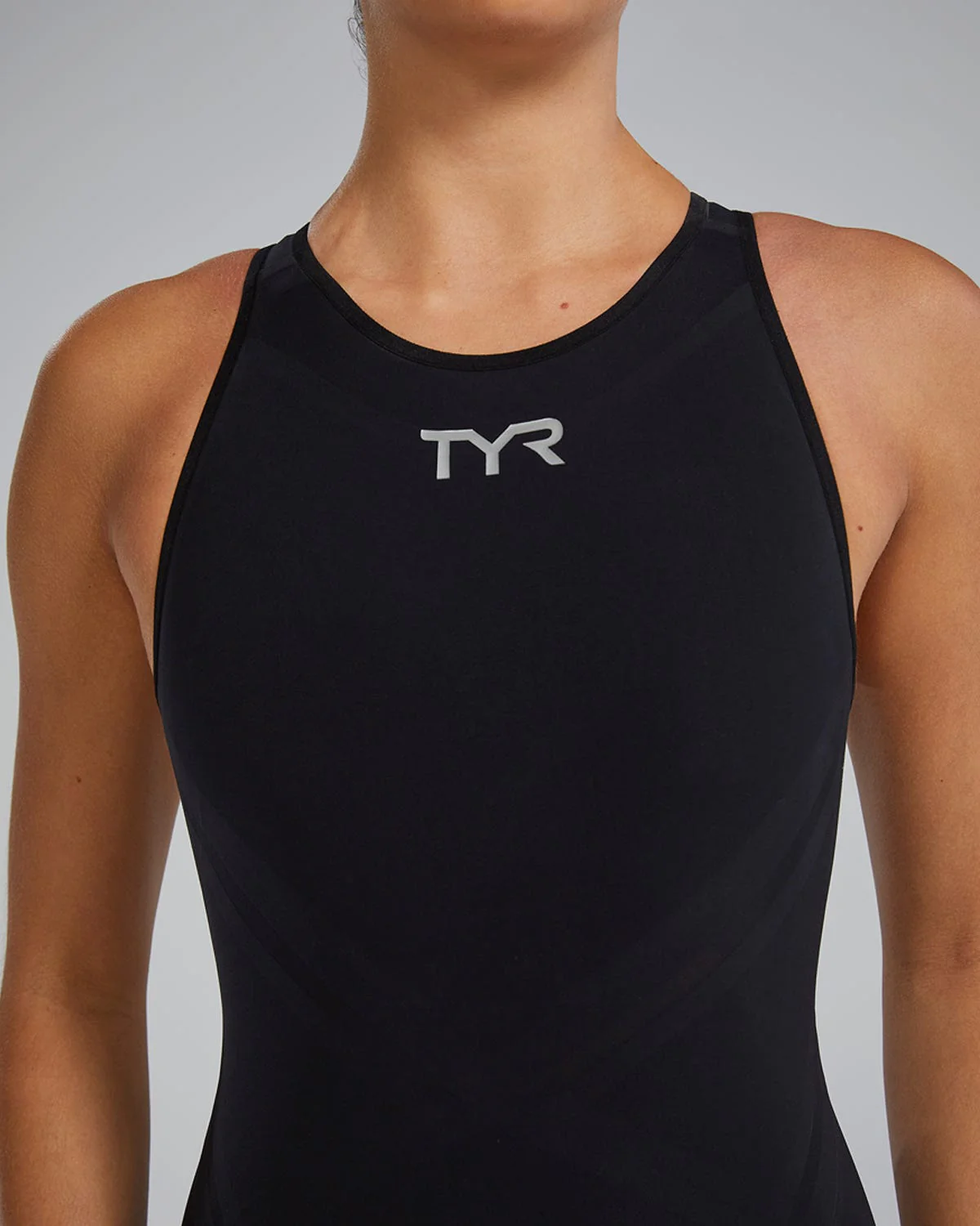 Women's Venzo Phantom Open Back Tech Suit - Solid 5 Women's Venzo Phantom Open Back Tech Suit - Solid