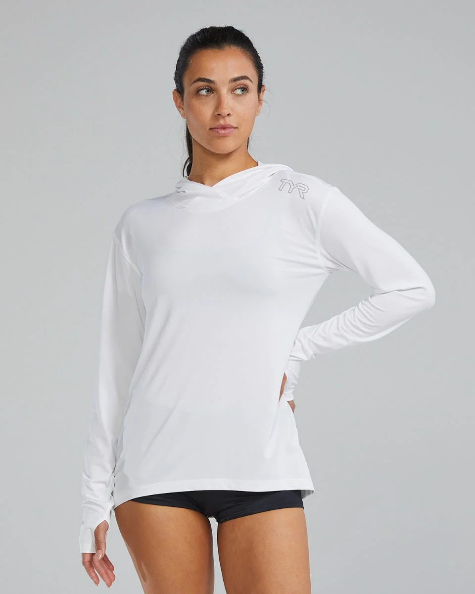 Women's SunDefense Hooded Shirt 1 Women's SunDefense Hooded Shirt