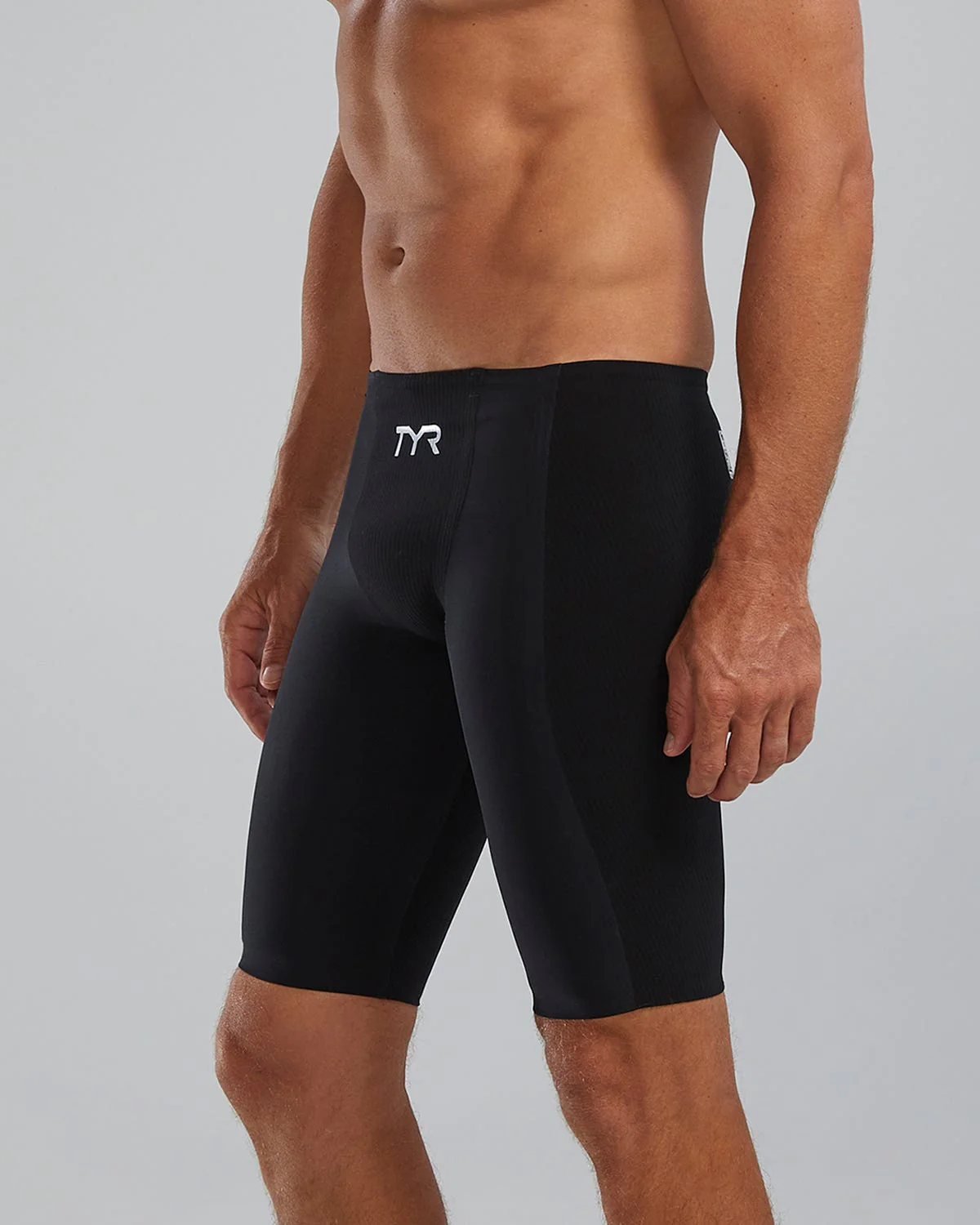 Men's Shockwave High-Waist Jammer Tech Suit - Solid 3 Men's Shockwave High-Waist Jammer Tech Suit - Solid