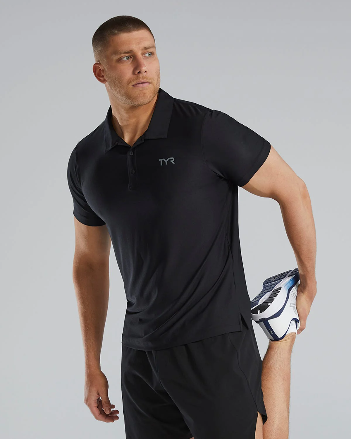 Men's ClimaDry™ Short Sleeve Polo - Solid 1 Men's ClimaDry™ Short Sleeve Polo - Solid